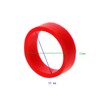 ONLYKXY 100 Pieces Silicone Cable Ties, Data Lines Silicone Cord