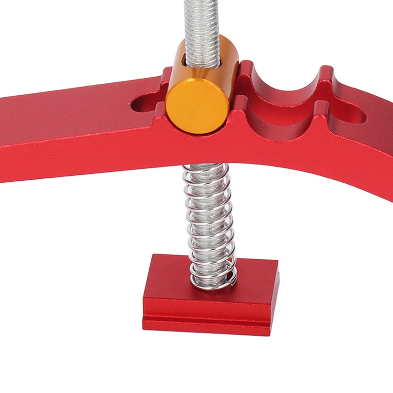 Woodworking T Track Hold Down Clamp Workbench Adjustable Chute Aluminum