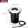 RSN 1W LED Garden Buried Light IP65 Outdoor LED Underground