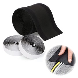 SENUN Wiring Cover, Cable Cover, Cable Stop, Cable Storage, Cord Cover, Hide Wiring, Organize Wiring, For Carpets, Velcro, Velcro Tape, Office Supplies, Mall (3.9 inches (10 cm x 3 m) [Domestic