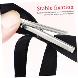 Vaguelly 8pcs Hair Bows Clips Comfortable Material Small Hair Ribbons for Women Girls Multi Nude Easy to Use Accessories for Occasion