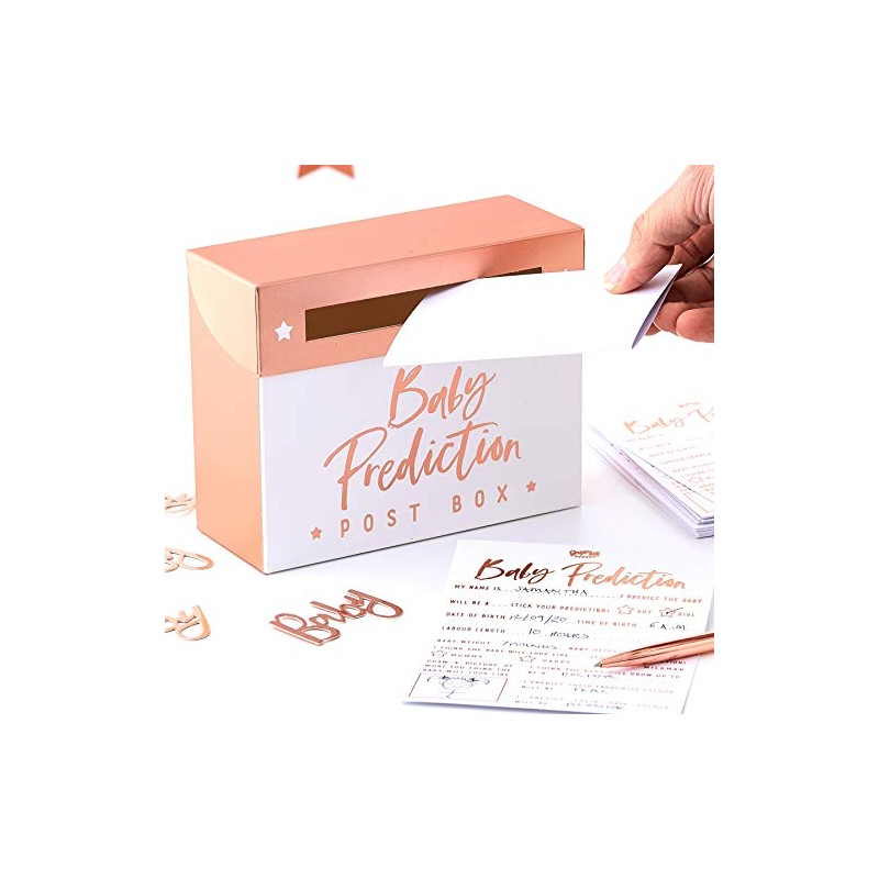 Ginger Ray Rose Gold Baby Shower Gender Twinkle