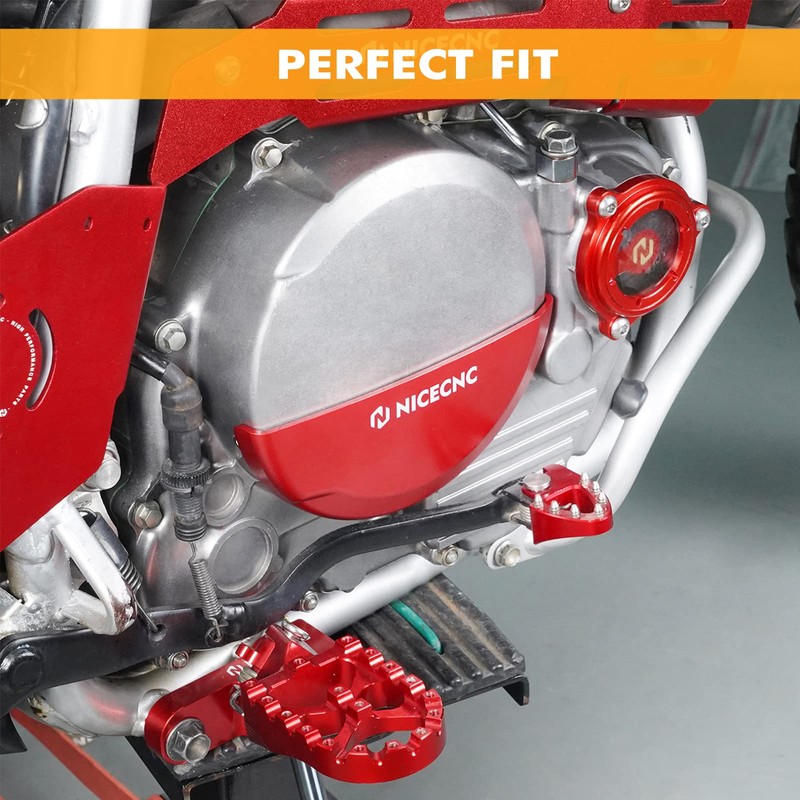NICECNC Motorcycle Clutch Guard Aluminum Compatible with Honda XR650L 1993
