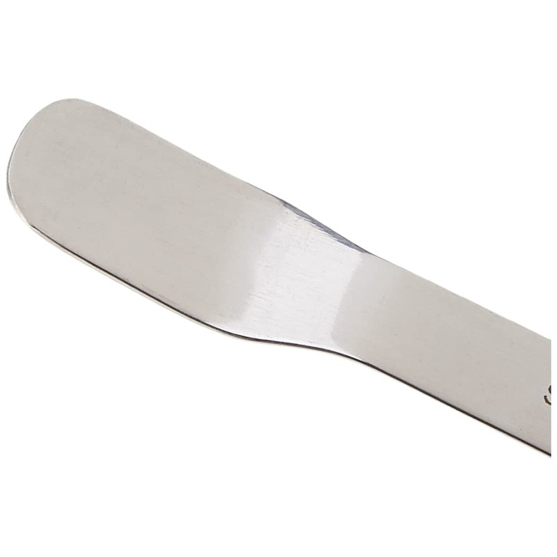 LABORATORY STAINLESS STEEL SPATULA - NUFFIELD TYPE 140MM