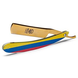 ~SHAVE READY~ MD Colombia Straight Razor (Gold)