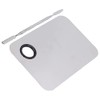 Generic Paleta de Mezcla de Maquillaje Cosmético Profesional de Acero