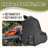Clutch Sprocket Side Cover Assembly Compatible with Husqvarna 545 555