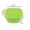 Yubine 16 Quart Kitchen Wash Basin, Dish Pan, Set of