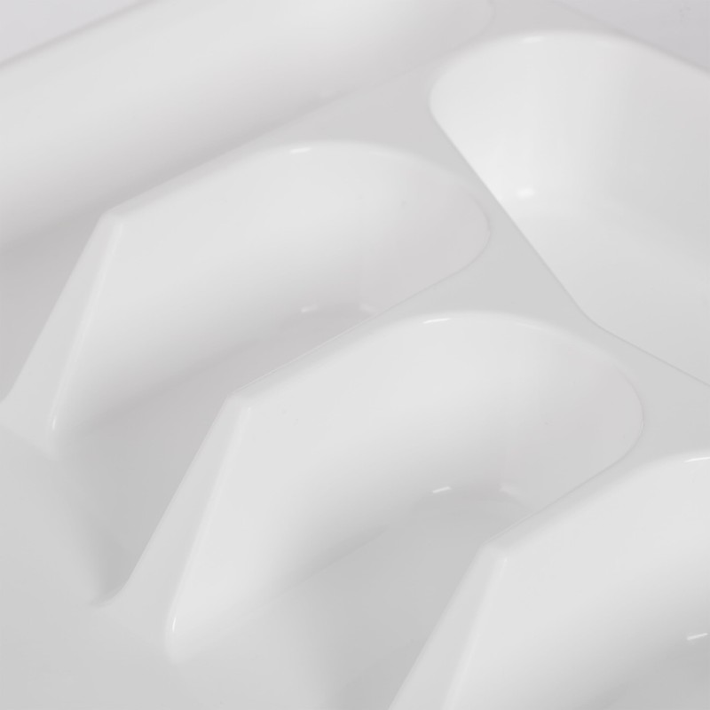 Relaxdays Cutlery Tray for Drawers, Set of 6, H x