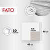 Fato, Trockene Papierservietten, Airlaid, Textileffekt, Packung mit 50 Servietten, Größe