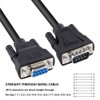DTech 5ft RS232 Serial Cable Extension Male to Female 9