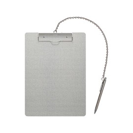 Nakakin AS-A4E-P Aluminum Binder with Chain Vertical A4