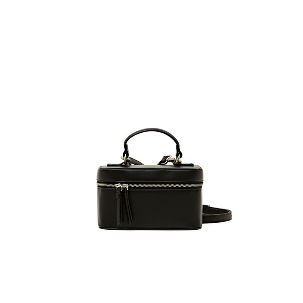 ESPRIT Vegan Leather Cosmetic Bag, black