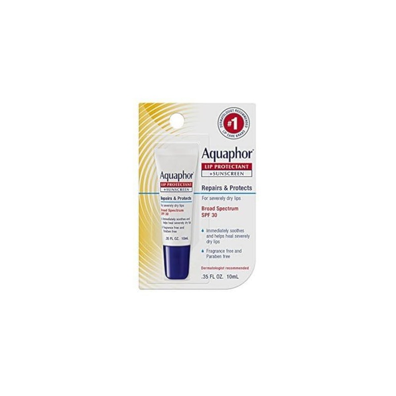 Aquaphor Lip Repair + Protect UVA/UVB, SPF 30, 0.35 onzas