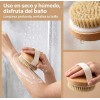 2pzs Cepillo Corporal Exfolia Circulación Quita Piel Muerta