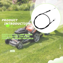 54630-VH7-A03 Lawn Tractor Drive Control Cable, Compatible with Honda HRX217 Series Tractors (HXA, HYA, HMA, HZA), Replaces 54630-VH7-A02 & 54630-VH7-A04