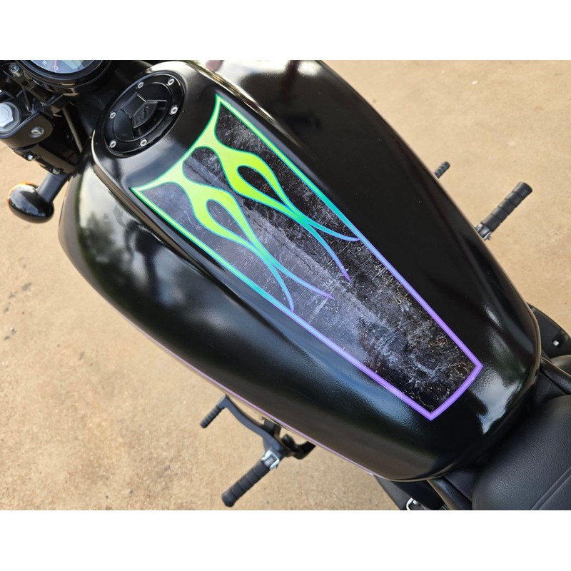 Indian Scout - Motorcycle Tank Decals - 3pc Set -