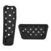 2PCS Accelerator Brake Pedals Anti Slip Foot Rest Plate Replacement