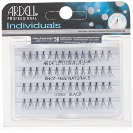 Ardell False Lashes Duralash Individual Naturals, Knot-Free Long Black