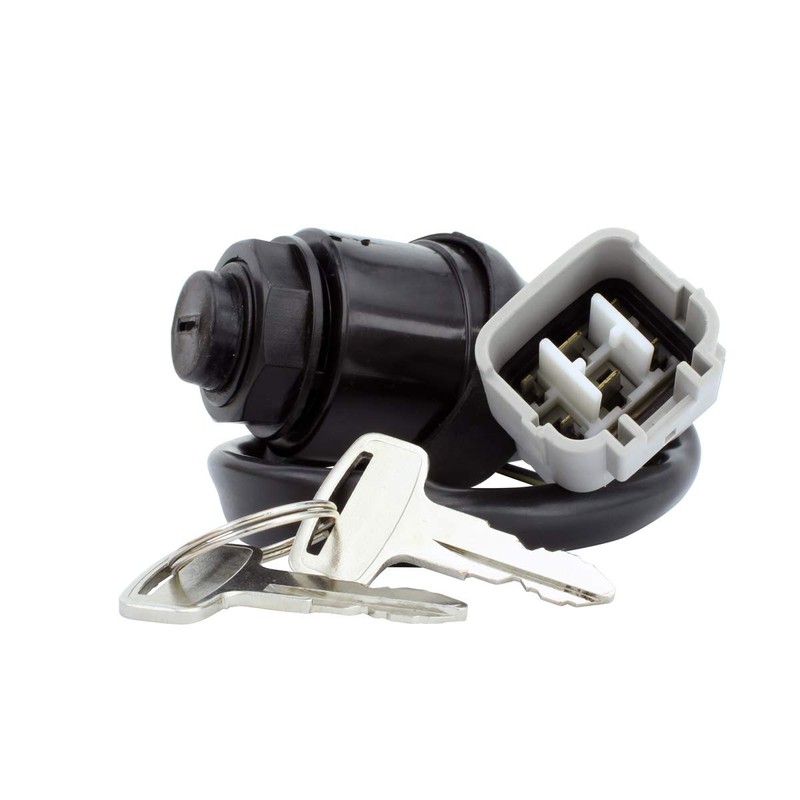 RMSTATOR Replacement for 3-Pos. Ignition Key Switch Kawasaki KAF820 Mule