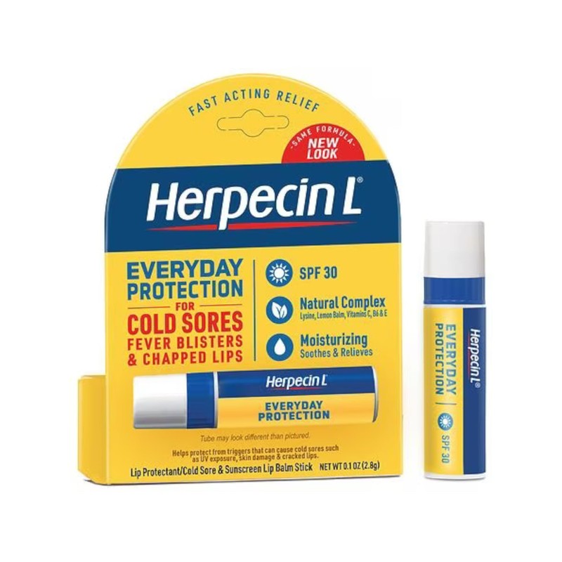 Herpecin L Lip Protectant SPF 30 0.10 oz (Pack of