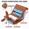 Linpr Small Wallet Women, Bifold RFID Blocking Card Holder for