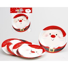 Christmas Party Plates 23cm (Pack of 6)