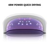 48W UV/LED Nail Lamp Nail Gel Polish Dryer Quick Drying