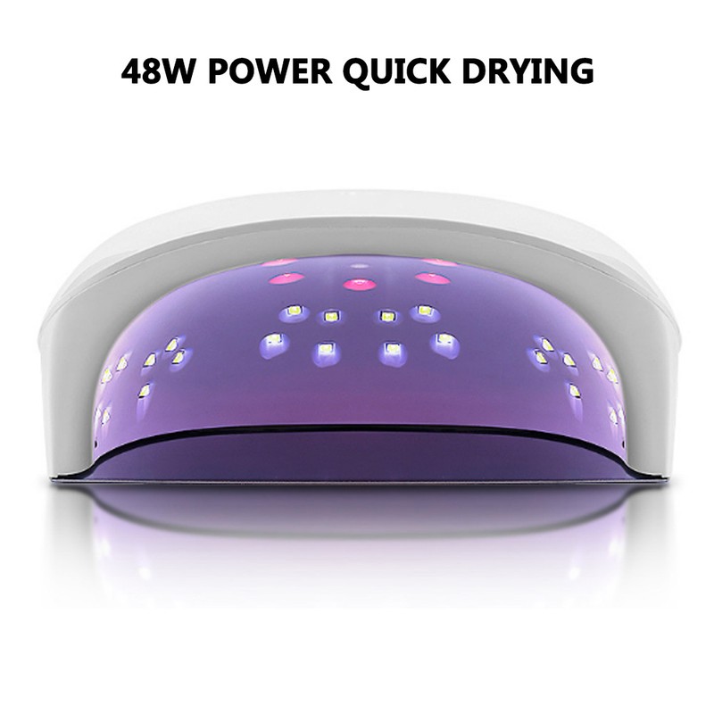 48W UV/LED Nail Lamp Nail Gel Polish Dryer Quick Drying