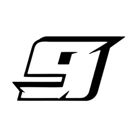 AMA SHOP Sticker Pre-spaced racing numbers customizable mod.4|Sticker for Helmet, Motorcycle, Camper,Boat | autoTuning |