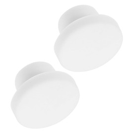 Ciieeo 4sets Bathtub Stoppers Round Drain Caps for Bathtubs Sink Overflow Drain Covers 2pcs*4