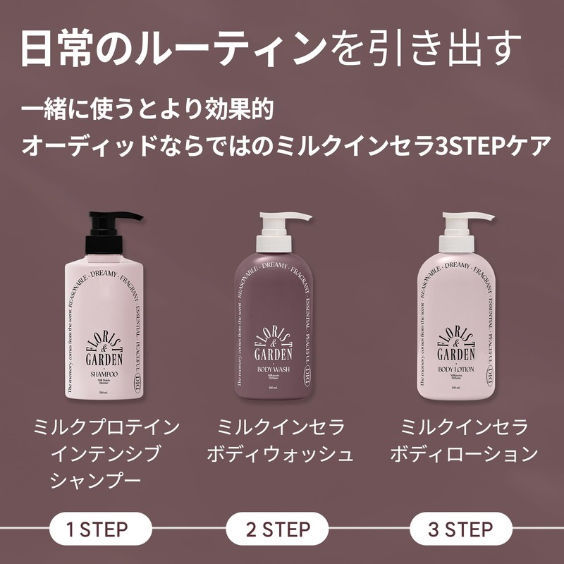 【odiD】Milk In Sera Perfume Body Lotion 500ml (Forest Herb) Body