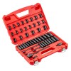 50-Piece 3/8 in Drive Impact Socket Set 6 Point Deep