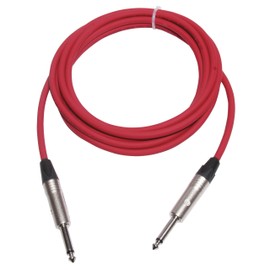 CXI 3 pp RT Instrument Cable Red 3 m Neutrik