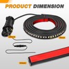 GOOACC Truck LED Running Board Lights 2PCS 70 Inch DRL