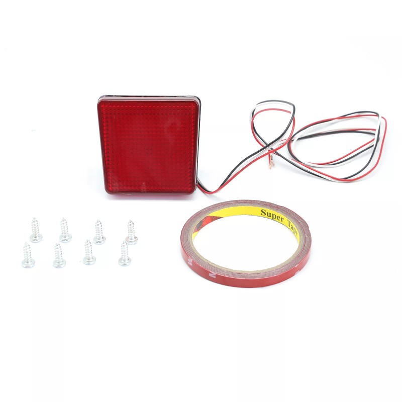 WenQi Rear Lower Diffuser Lip W/Light LED For Infiniti Q50