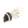 Club 23.001.274 Selector Switch Latching/rastend, Stainless Steel, 3 Positions Momentary