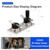 Laofudech 232282 RV Water Heater Thermostat Switch for Suburban T-STAT