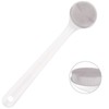 Silicone Back Scrubber for Shower, Exfoliating Body Scrubber with Handle,