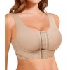 BRABIC Front Closure Bras for Women Post Surgery Compression Mastectomy