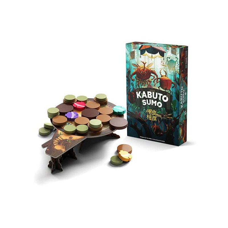 Allplay Kabuto Sumo Board Game | Family-Friendly Beetle Wrestling Strategy