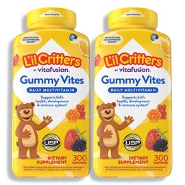 L'il Critters Children's Multivitamin Gummy 300 Count, 2 Bottles