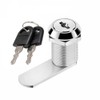 1 Cabinet Lock Lever Lock 25 mm Universal Cylinder Furniture