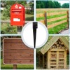 Furnishh 4x4 Fence Post Anchor Ground Stakes (Inner Diameter 3.5