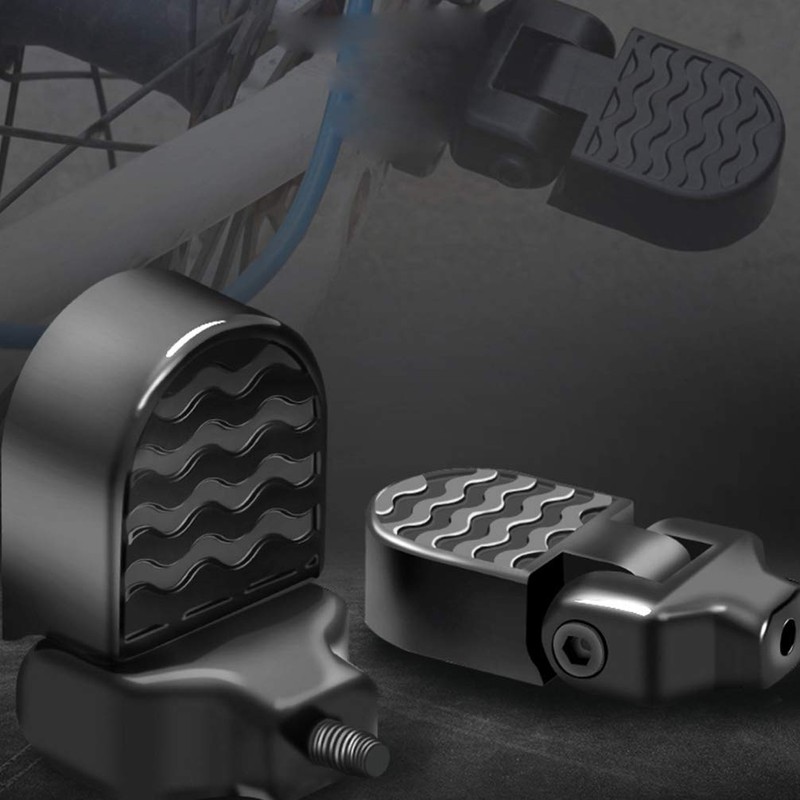 LIOOBO Bicycle Step Folding Bicycle Peg Hub Step Bicycle Folding