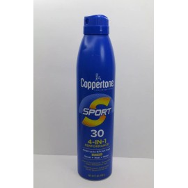 COPPERTONE SPORT SPF 30 4-IN-1 PERFORMANCE 7 OZ (LOT OF 3)