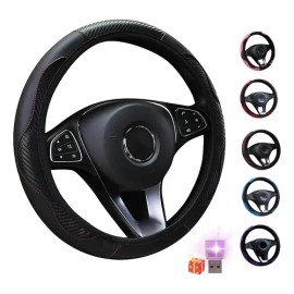 Funda Cubre Volante Deportivo Protector Antiderrapante Auto                                                                                           