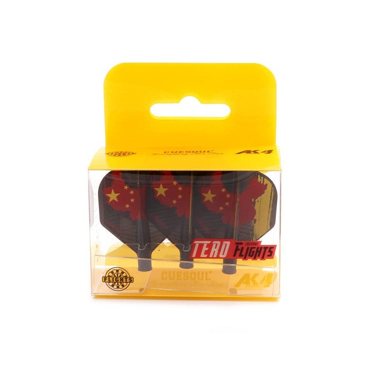 CUESOUL TERO AK4 Dart Flights Standard Shape with Exquisite Pattern,