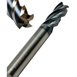 Corintian VHM End Mill 4 Teeth AlTiN Coating Diameter 1-20 mm High Performance Cutting Suitable for HPC