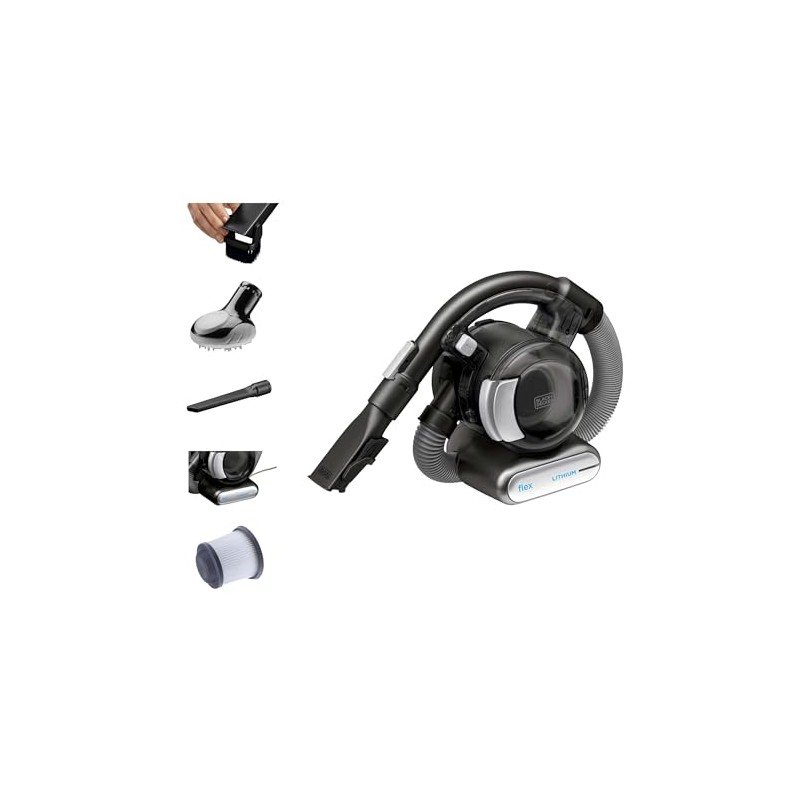 BLACK+DECKER dustbuster FLEX Cordless Handheld Vacuum, Home, Pet and Car